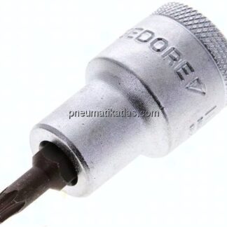 Gedore 1/2"-Schraubendrehereinsatz (TORX), Stift brüniert TX25