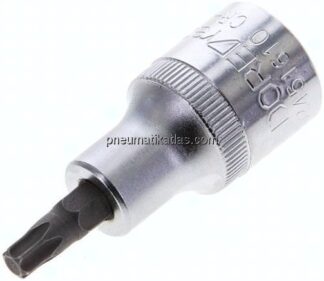 Gedore red 1/2"-Schraubendrehereinsatz (TORX), Stift phosphatiert TX30