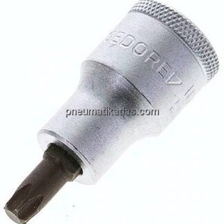 Gedore 1/2"-Schraubendrehereinsatz (TORX), Stift brüniert TX40