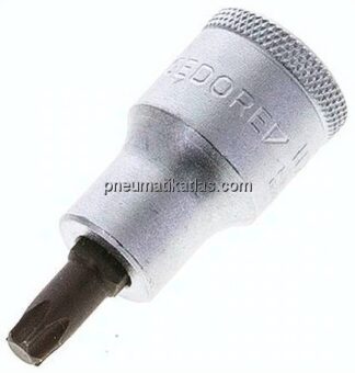 Gedore 1/2"-Schraubendrehereinsatz (TORX), Stift brüniert TX40