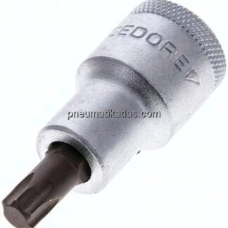 Gedore 1/2"-Schraubendrehereinsatz (TORX), Stift brüniert TX45
