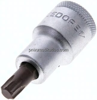 Gedore 1/2"-Schraubendrehereinsatz (TORX), Stift brüniert TX45