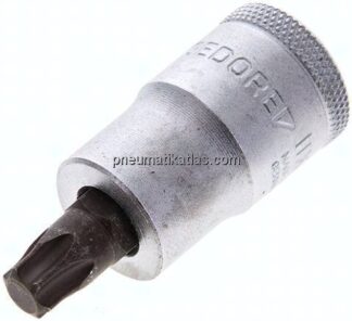 Gedore 1/2"-Schraubendrehereinsatz (TORX), Stift brüniert TX50