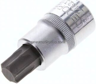 Gedore red 1/2"-Schraubendrehereinsatz (TORX), Stift phosphatiert TX60