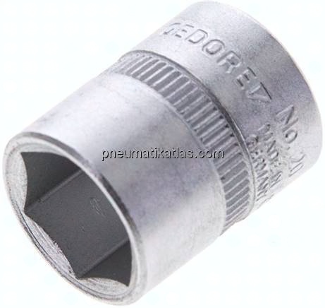 Gedore 1/4"-Steckschlüsseleinsatz (DIN 3124, ISO 2725-1) SW14