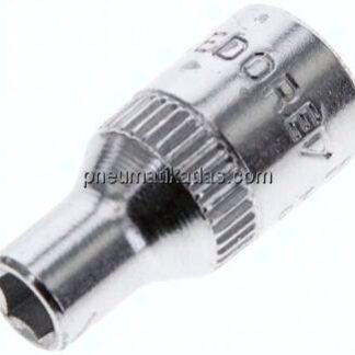 Gedore 1/4"-Steckschlüsseleinsatz (DIN 3124, ISO 2725-1) SW4,5