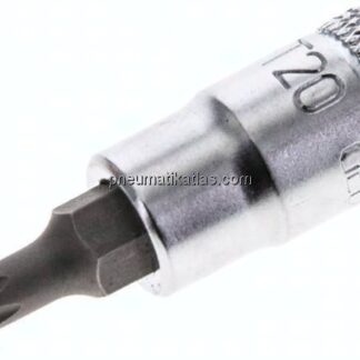 Gedore 1/4"-Schraubendrehereinsatz (TORX), Stift brüniert TX20