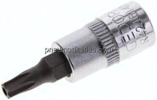 Gedore red 1/4"-Schraubendrehereinsatz (TORX), Stift phosphatiert TX25