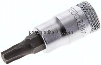 Gedore 1/4"-Schraubendrehereinsatz (TORX), Stift brüniert TX27