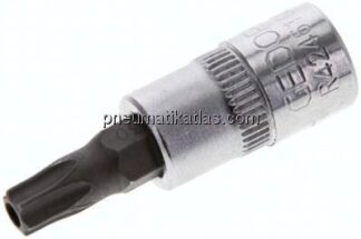 Gedore red 1/4"-Schraubendrehereinsatz (TORX), Stift phosphatiert TX30