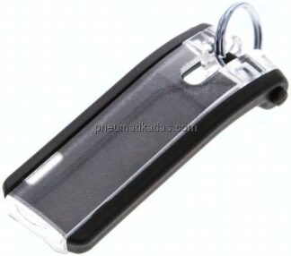 Schlüsselanhänger DURABLE KEY-CLIP, schwarz, 6er Pack