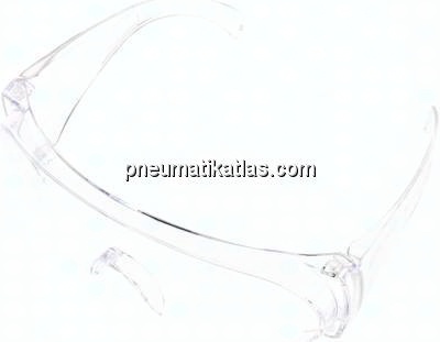 Besucherbrille, aus Polycarbonat, sehr leicht, über Korrekturbrille tragbar