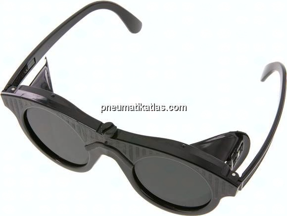 Standard-Schweißschutzbrille, robuste und preisgünstige Universalbrille, Mittelschraube für Glaswech