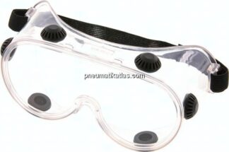 Vollsichtbrille, indirekte Belüftung und Antibeschlagscheibe, gut über Korrekturbrille tragbar, idea
