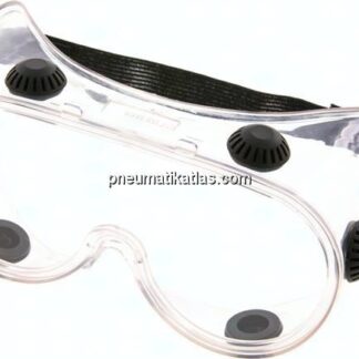 Vollsichtbrille, indirekte Belüftung und Antibeschlagscheibe, gut über Korrekturbrille tragbar, idea