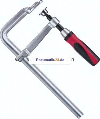 Ganzstahl-Schraubzwinge, 250 mm Spannweite, 120mm Ausladung