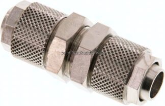 Schott-Verschraubung 12x10 - 12x10mm, Messing vernickelt