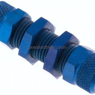 Schott-Verschraubung 6x4 - 6x4mm, Aluminium