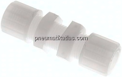 Schott-Verschraubung 10x8mm, PVDF