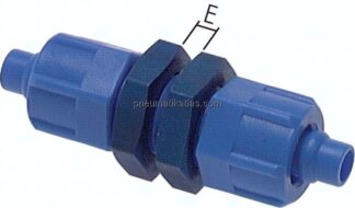 Schott-Verschraubung 6x4 - 6x4mm, Kunststoff (POM)