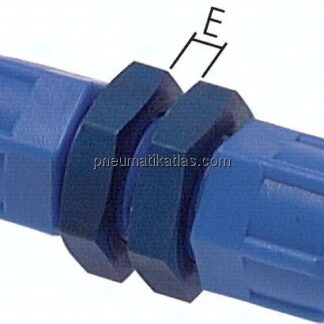 Schott-Verschraubung 6x4 - 6x4mm, Kunststoff (POM)