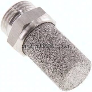 Schalldämpfer G 1/2", Edelstahl