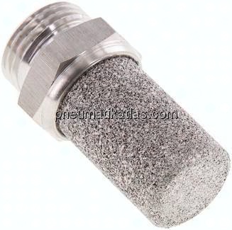 Schalldämpfer G 1/2", Edelstahl
