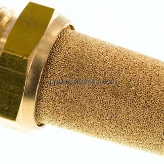 Schalldämpfer G 1/2", Sinterbronze, Messinggewinde