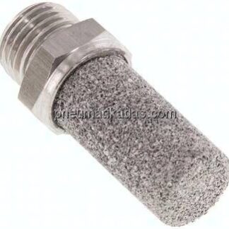 Schalldämpfer G 1/4", Edelstahl