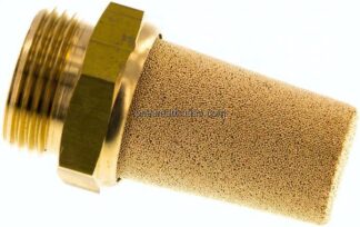 Schalldämpfer G 3/4", Sinterbronze, Messinggewinde