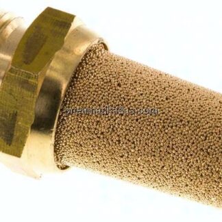 Schalldämpfer G 3/8", Sinterbronze, Messinggewinde