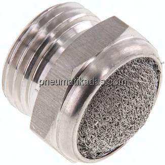 Schalldämpfer G 1/2", Drahtgewebe, 1.4305