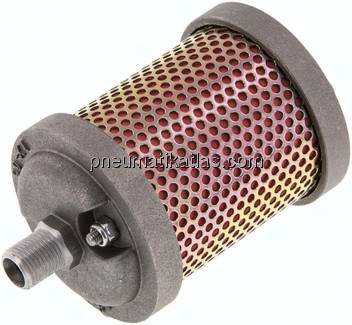 Hochleistungs-Schalldämpfer G 1/8" (PN 10 bar)