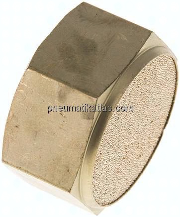 Schalldämpfer G 1", Sinterbronze, Innengewinde
