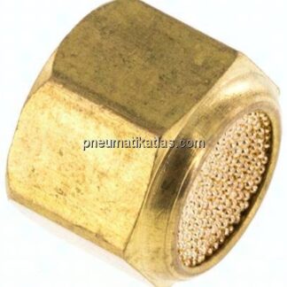 Schalldämpfer G 1/8", Sinterbronze, Innengewinde