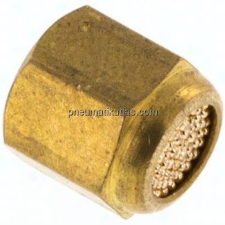 Schalldämpfer M 5, Sinterbronze, Innengewinde