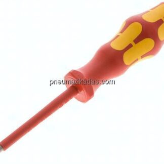 VDE-Schraubendreher (Phillips-Kreuzschlitz PH1 x 80), Wera Kraftform Plus 300