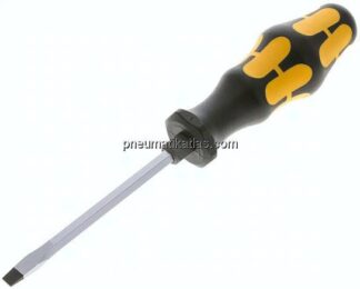 Schraubendreher (Schlitz 5,5x1,0 x 100), Wera Schraubmeißel Kraftform Plus 900