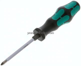 Schraubendreher (Pozidriv-Kreuzschlitz PZ1 x 80), Wera Kraftform Plus 300