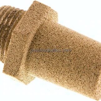 Schalldämpfer G 3/8", Sinterbronze, Sechskant