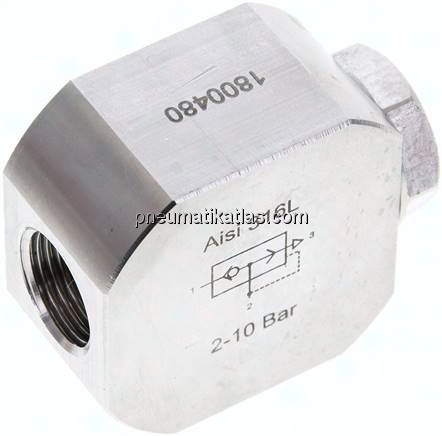 Edelstahl-Schnellentlüftungsventil, G 3/8"