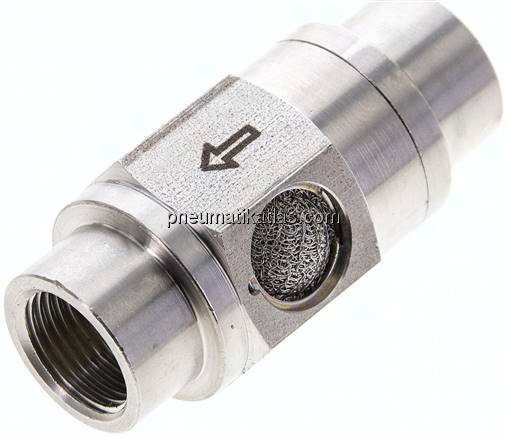 Edelstahl-Schnellentlüftungsventil, G 3/8", kompakt