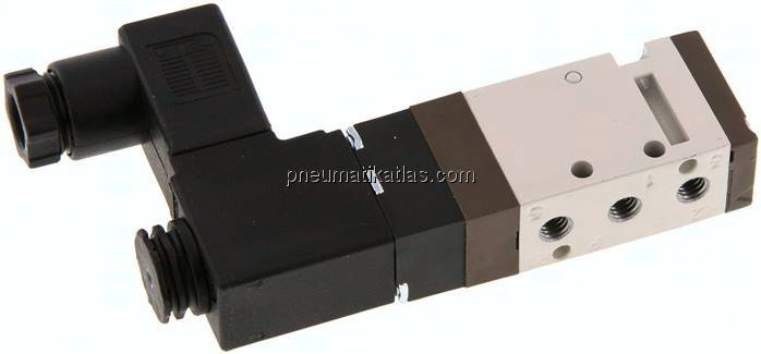 5/2-Wege Magnetventil, M 5, Federrückstellung, 12 V DC