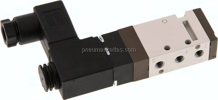 5/2-Wege Magnetventil, M 5, Federrückstellung, 24 V DC