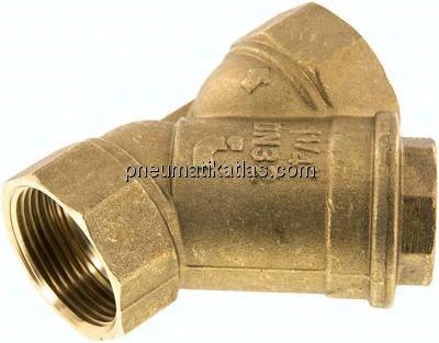 Schmutzfänger G 1-1/4", -0,99 bis 20bar, Messing