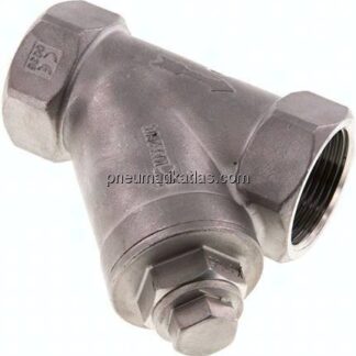 Edelstahl-Schmutzfänger G 1-1/4", PN 40, Eco-Line