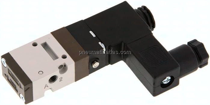 3/2-Wege Magnetventil, M 5, Federrückstellung (NC), 115 V AC