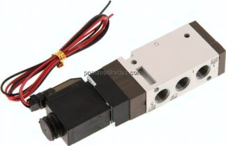 5/2-Wege Magnetventil, G 1/8", Federrückstellung, 24 V DC