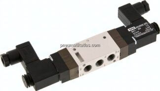 5/2-Wege Magnetventil, G 1/8", Impulsventil, 24 V AC