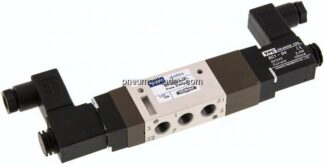 5/3-Wege Magnetventil, G 1/8", Mittelstellung entlüftet, 24 V AC